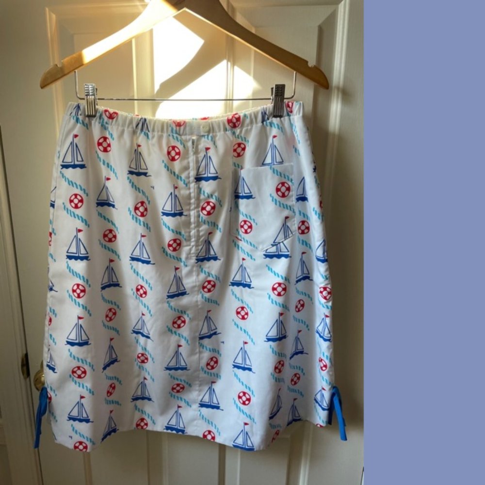 Vintage Handmade Nautical Skort